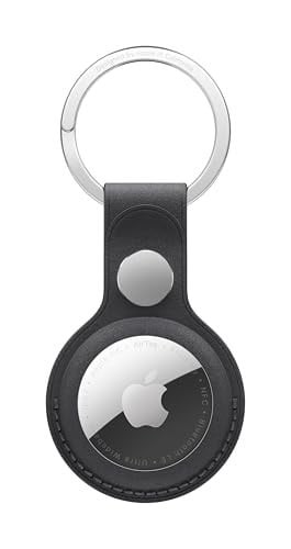 Apple FineWoven AirTag-sleutelhanger - Zwart