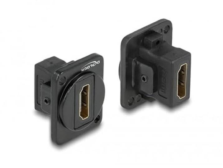 DeLOCK 87810 cable gender changer HDMI Black