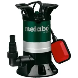 Metabo, Wasserpumpe, Tauchdruck-Pumpe 0250750013 75 (Gartenpumpe, Klarwasserpumpe)