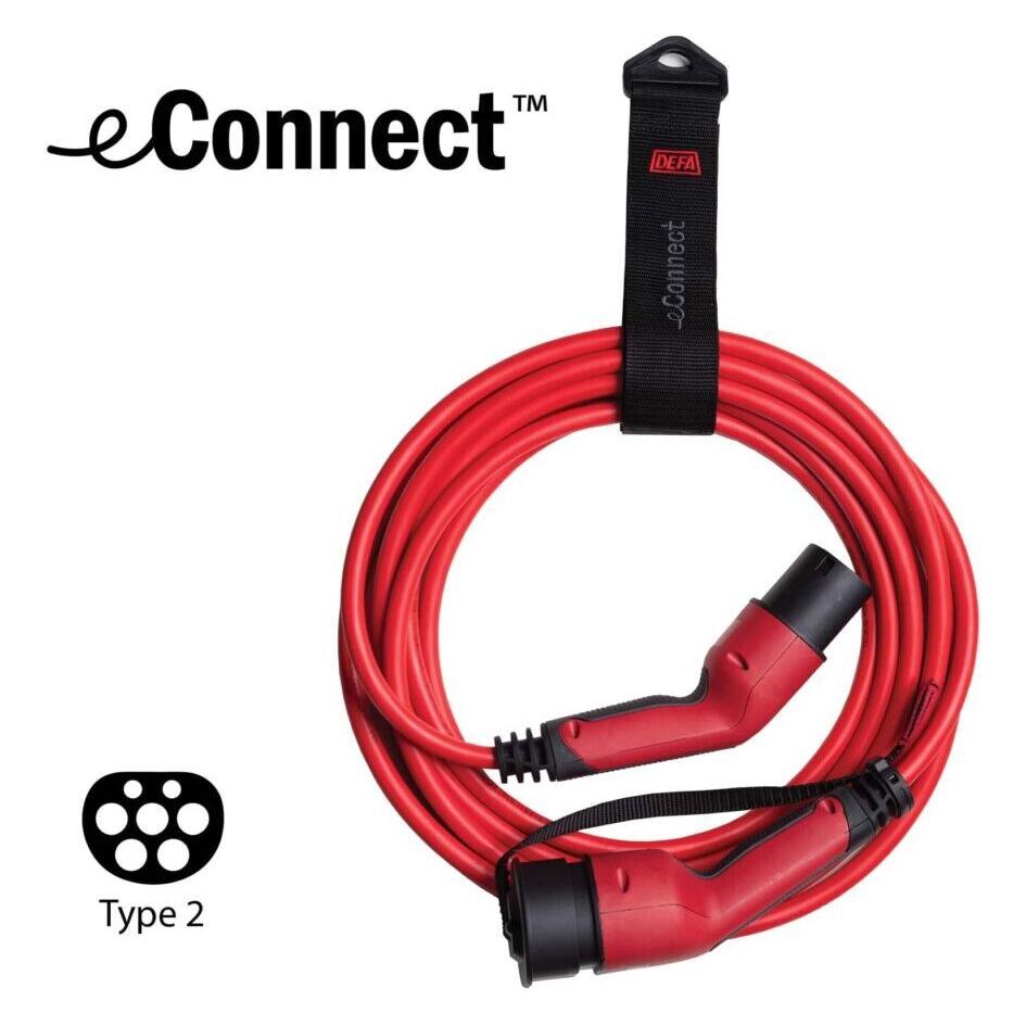 Defa auto Type 2 | eConnect 7,5 meter (7.40 kW, 32 A, 7.50 m) (711309N)
