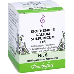 Biochemie 6 Kalium sulfuricum D 6