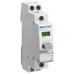 Druckschalter Grün 16 A 2 Schließer 230 V Hager SVN433