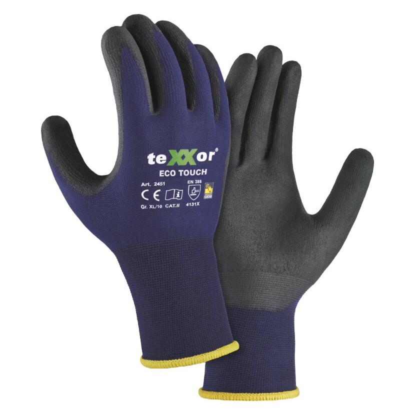 Werkstarck Arbeitshandschuhe teXXor 2451 ECO TOUCH (11, XXL) (2451-11)