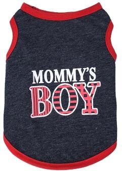 Inspired Finds PrincessPaws Summer Cotton Cat Vest For Sphynx, Garfield & Small Pets gray Boy l