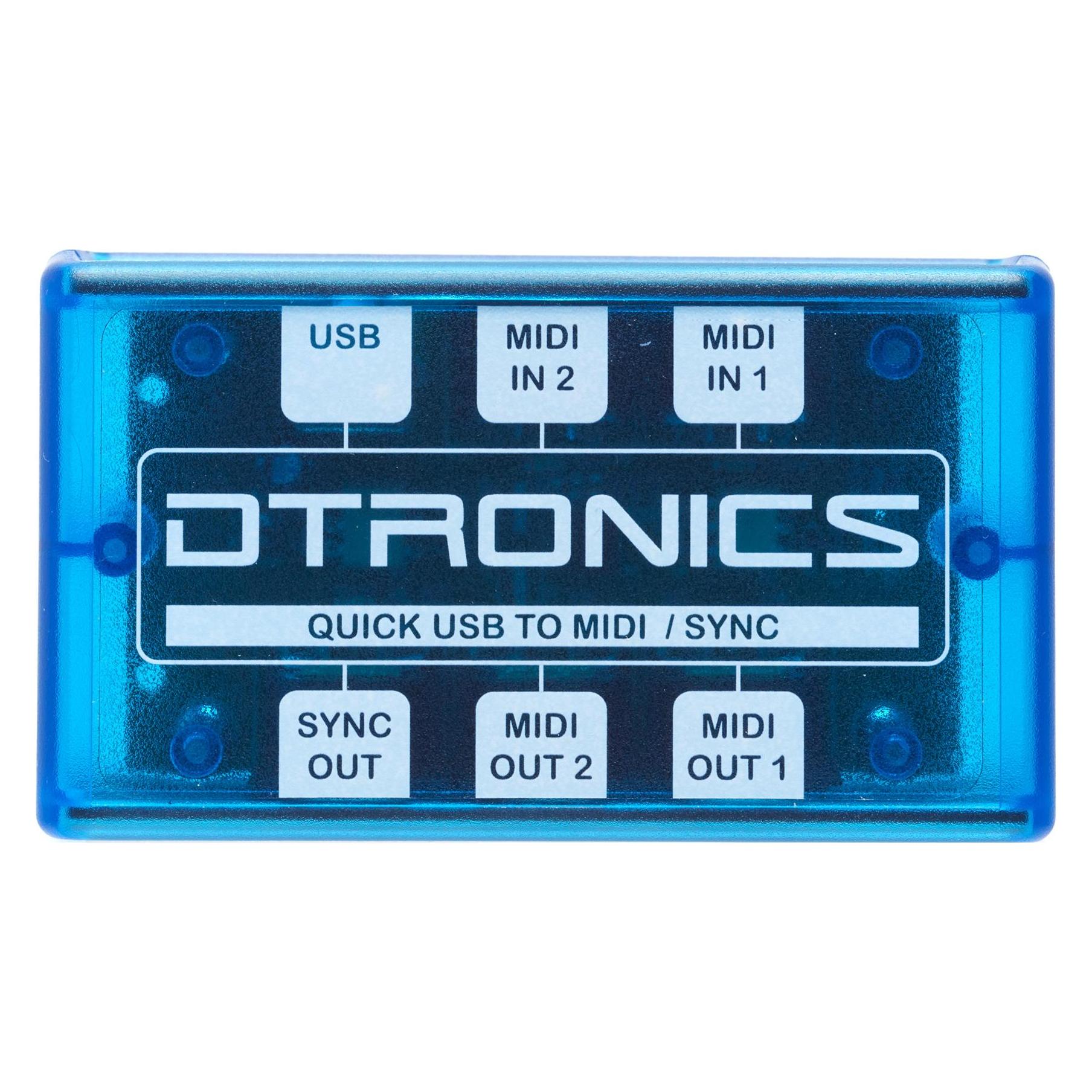 Dtronics DT-QUSB - Quick USB midi to sync (23986968)