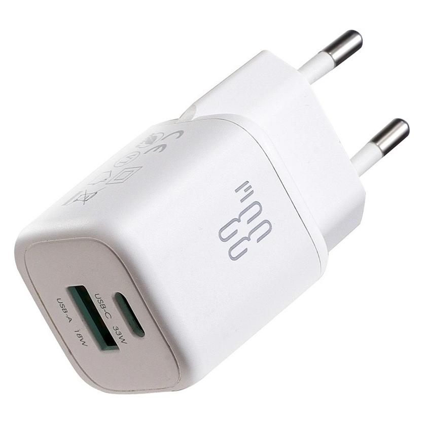 Joyroom JR-TG7 33W Dual-Port Charger (EU) (33 W, 2 Ports) (JR-TG7-White)