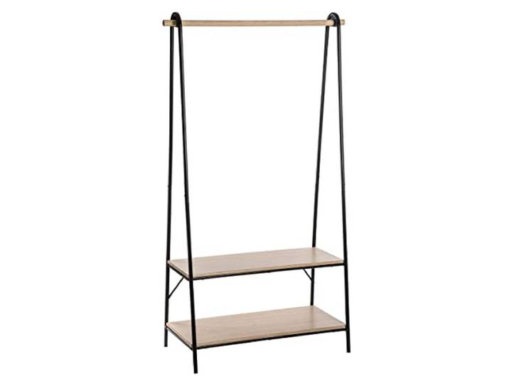 Five - Penderie Portant à vêtements avec 2 étagères H 164 cm