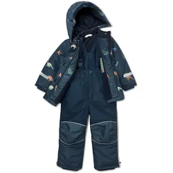 Tchibo - Kinder-Schnee-Kombi - Baby - Gr. 86/92 - dunkelblau/print