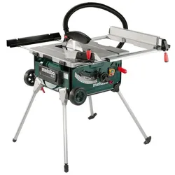 Metabo Tischkreissäge TS 254 mit Untergestell /Trolleyfunktion + Sauger ASR 2025