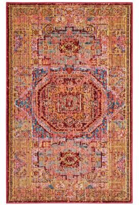 SAFAVIEH Valencia Chedva Boho Oriental Distressed Rug
