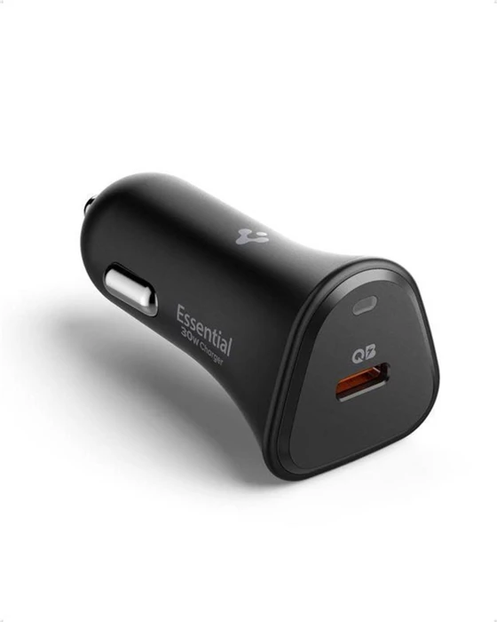 Spigen Essential 30 W Car Charger EV301 Black