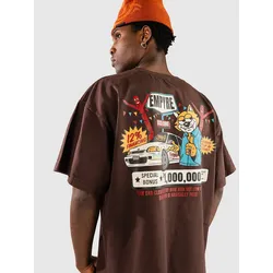 Empyre Used Cars Boxy T-Shirt vintage brown Gr. S