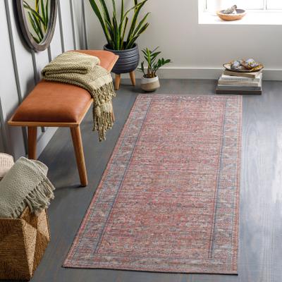 Livabliss Seema Traditional Medallion Machine Washable Area Rug