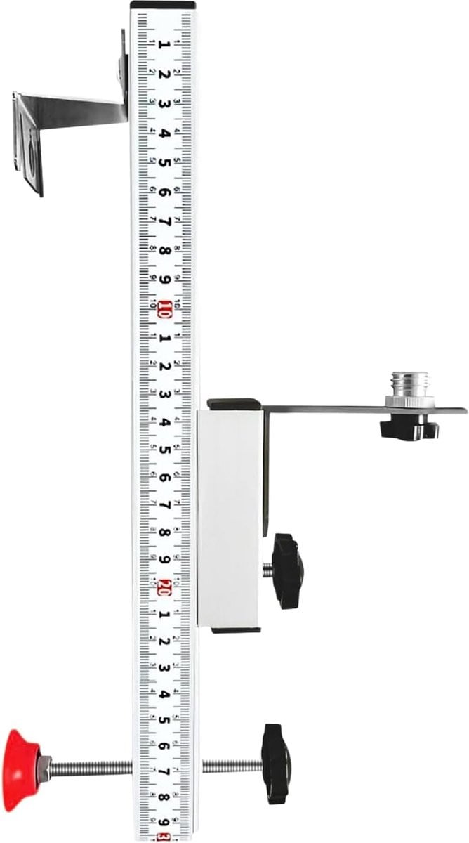 Verstelbare wandbevestiging voor wandniveau hanger, 30 x 10 cm