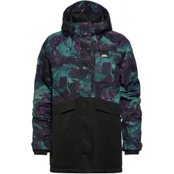 Horsefeathers, Damen, Skijacke, Women's Ember Jacket (S), Mehrfarbig, Schwarz