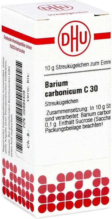 DHU Barium Carbonicum C30 Globuli 10g
