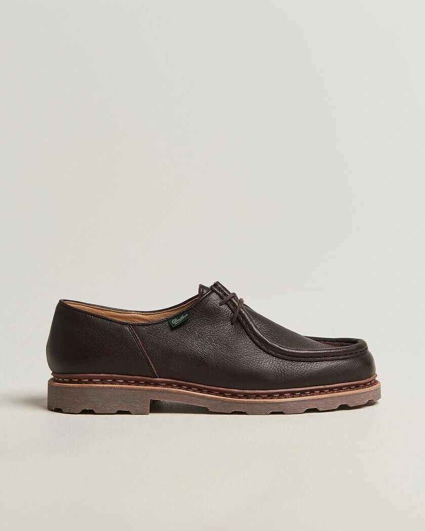 Paraboot Michael Derby Brown Deerskin