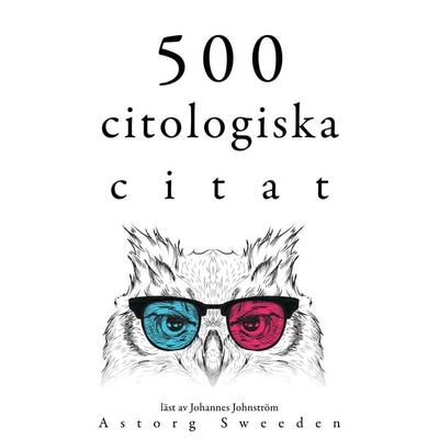 500 antologi citat - Leonardo da Vinci,Marcus Aurelius,Anne Frank,Albert Einstein,Carl Jung, Audio, 9782821159020