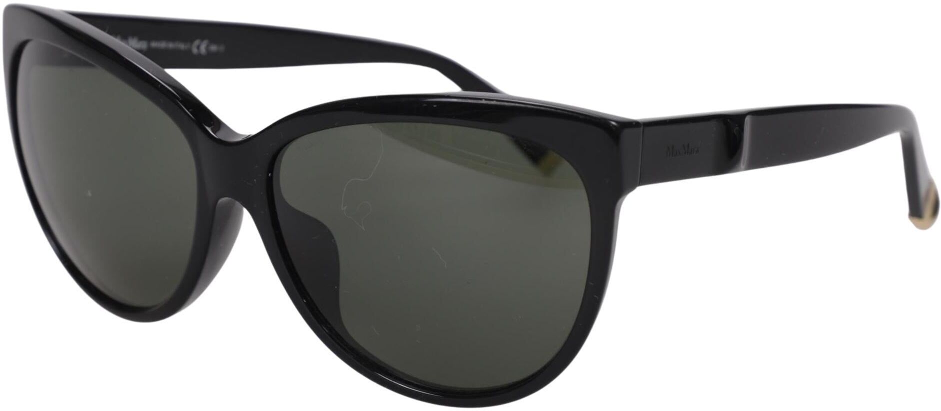 Max Mara Damen Sonnenbrille, Schwarz - Second Hand