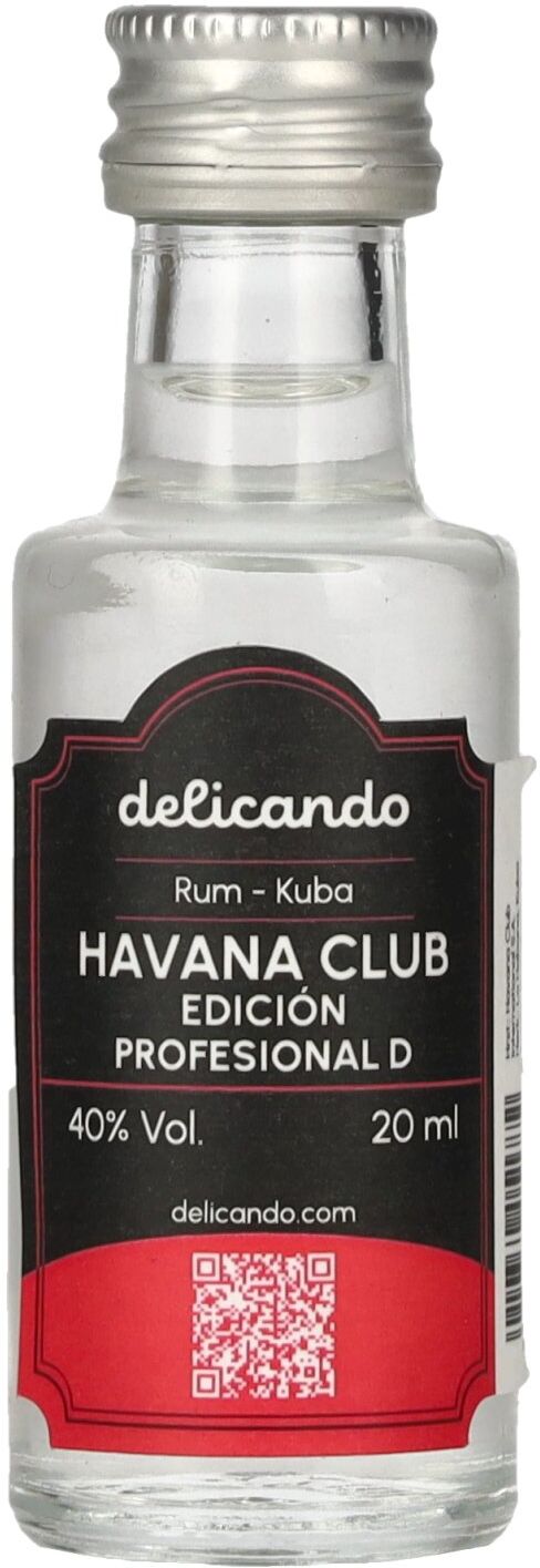 Havana Club EDICIÓN PROFESIONAL D 40% Vol. 0,02l