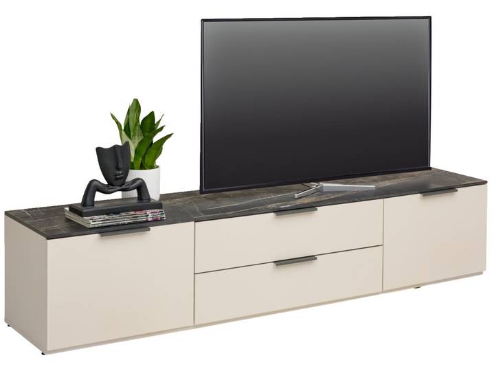 Voleo TV-Lowboard HALIFAX, Kaschmir, Melamin