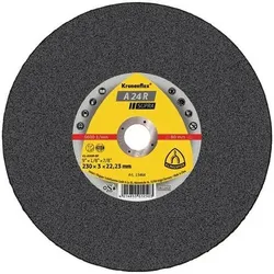 Klingspor, Sägeblatt, Trennscheibe A 24 R Supra D230x3mm gerade Stahl Bohrung 22,23 mm