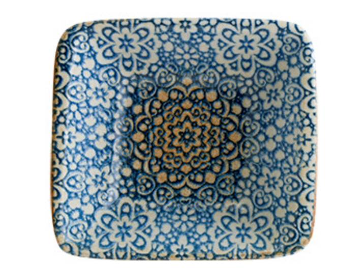 Schale Alhambra braun/blau Porzellan B 8 T 8 cm
