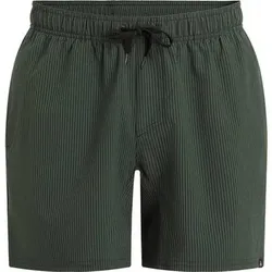FIREFLY Herren Badeshorts He.-Badeshorts Ken IV M Seersucker, Größe M in Schwarz Schwarz