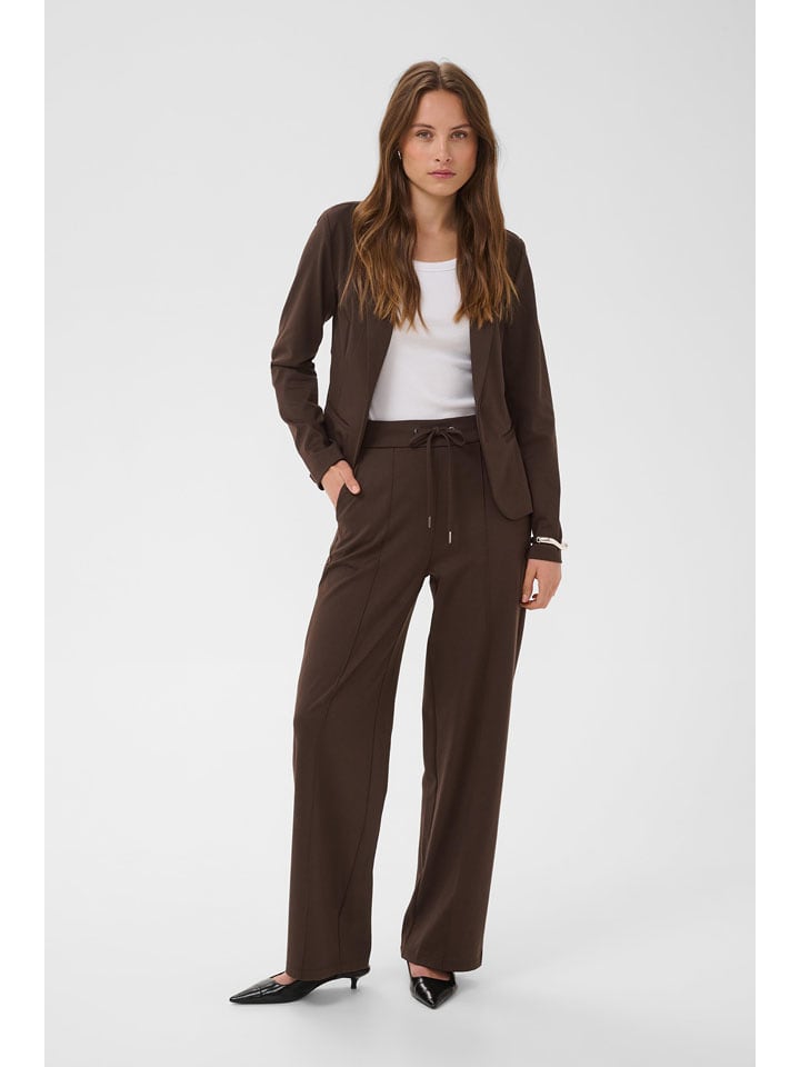 Kaffe Hose in Braun - S
