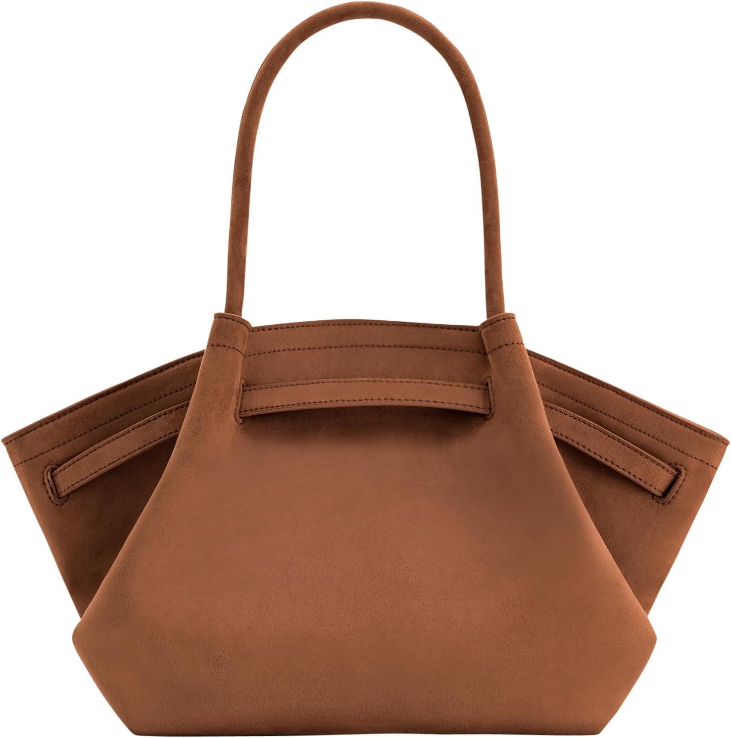 Handtaschen aus Kunstleder mit abnehmbarer Schulterriemen und magnetischem Verschluss