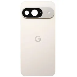 Google Akkudeckel fur Pixel 9, Porcelain White (Google Pixel 9), Mobilgerät Ersatzteile, Weiss
