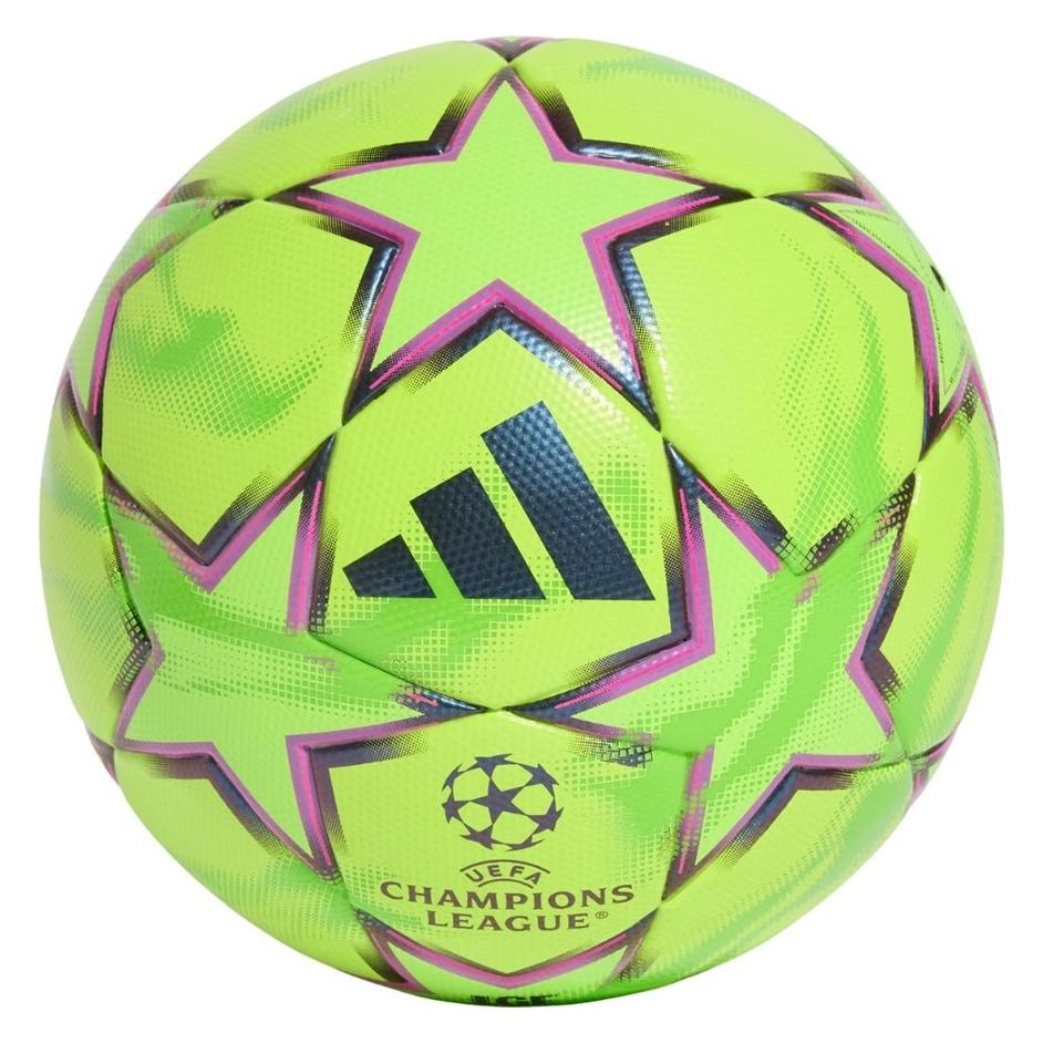 Adidas Piłka nożna UCL Winter 26/27 League Stage zielono-czarno-różowa KY5573 5 (5) (161133 5)