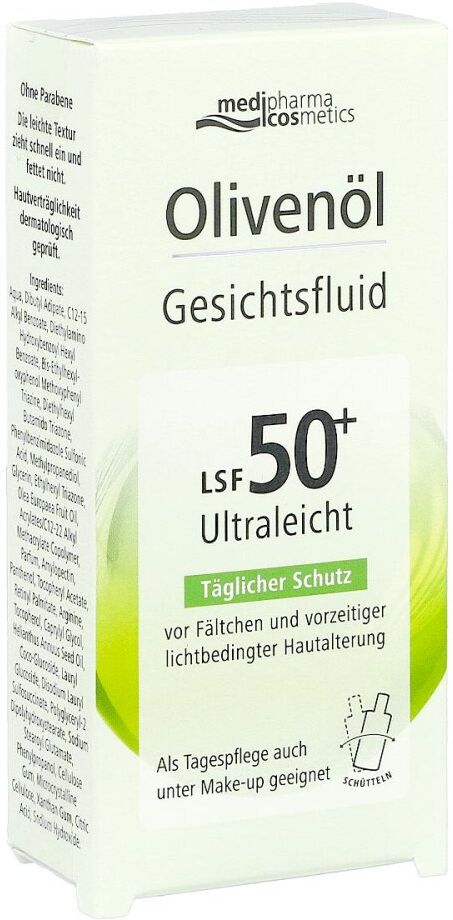 Dr. Theiss Olivenöl Gesichtsfluid Lsf 50+ 50ml