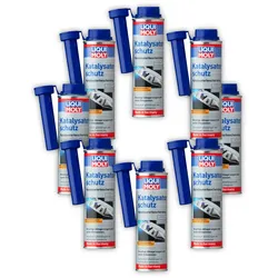 8x Additiv LIQUI MOLY 21284 Katalysatorschutz Kraftstoff Additiv Benziner 300ml