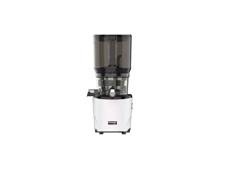 Kuvings Extracteur de jus AUTO10S Découpe fruits entiers Panier XXL 3L Découpe automatique \, \ Mains libres\ \, Rotation lente\, Nettoyage facile (Blanc)