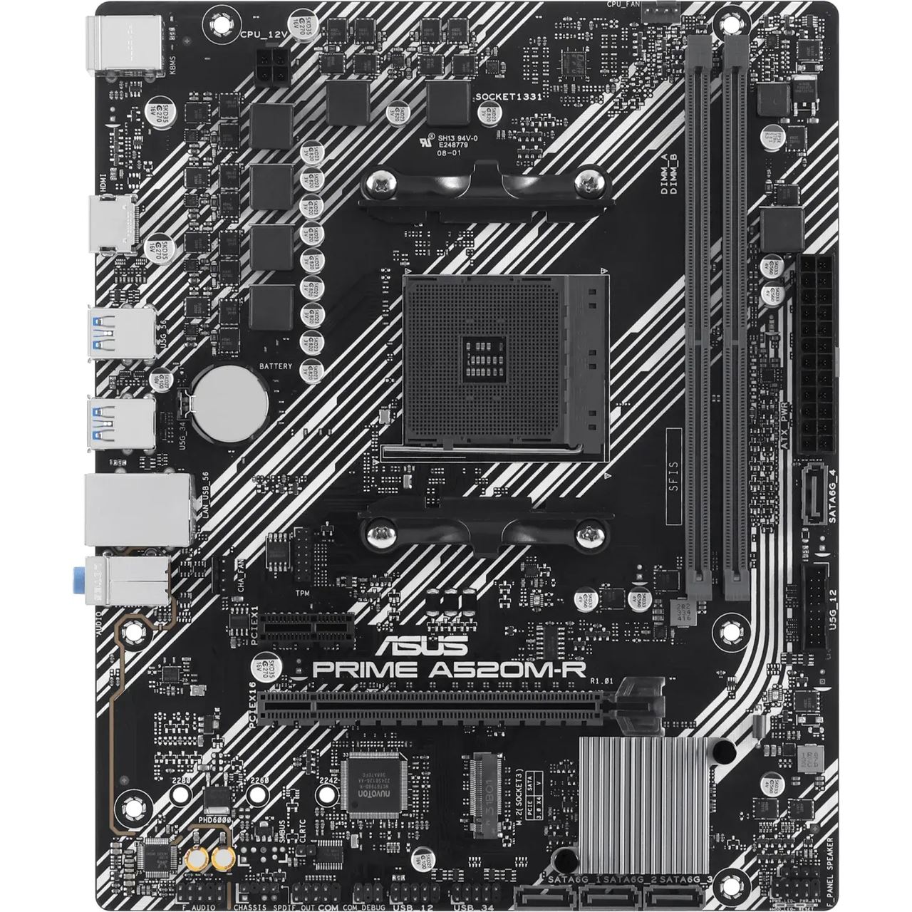 Asus Prime A520M-R AMD A520 So.AM4 DDR4 mATX Retail