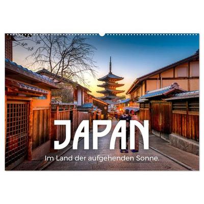 Japan - Im Land der aufgehenden Sonne. (Wandkalender 2027 DIN A2 quer), CALVENDO Monatskalender