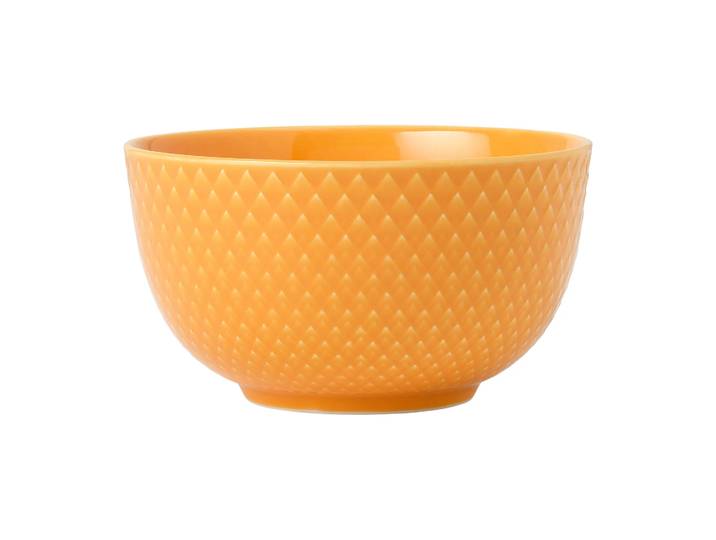 Lyngby Porcelæn Bol Rhombe Ø11 cm Jaune