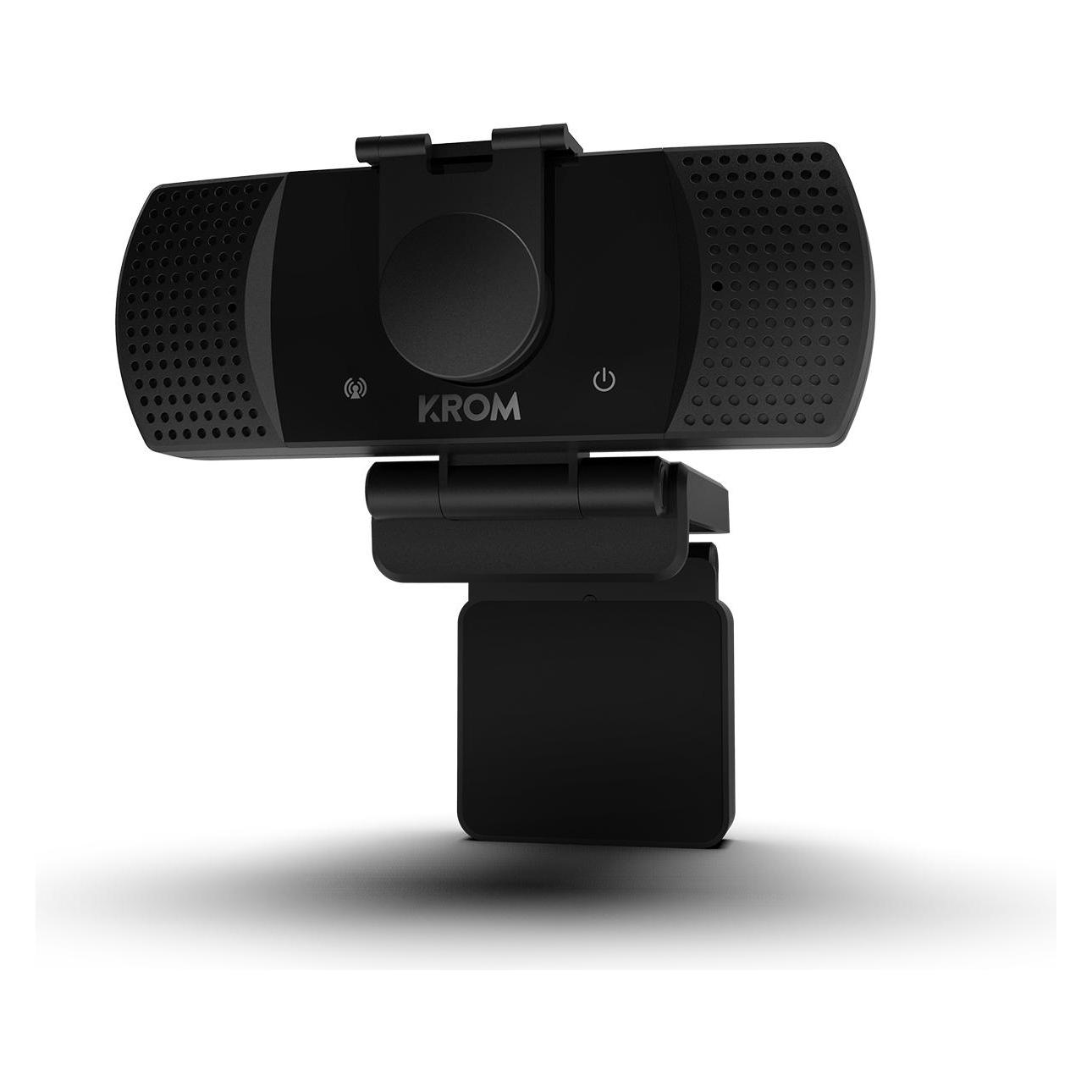 Krom Kam Webcam 1920 x 1080 Pixel USB 2.0 Schwarz (NXKAM) (2.10 Mpx) (NXKROMKAM)