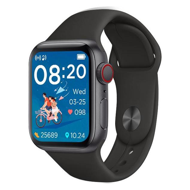 Tracer Tra TW7-BK FUN schwarze multifunktionale Smartwatch (38 mm, Schwarz, ohne SIM) (TRAFON47135)