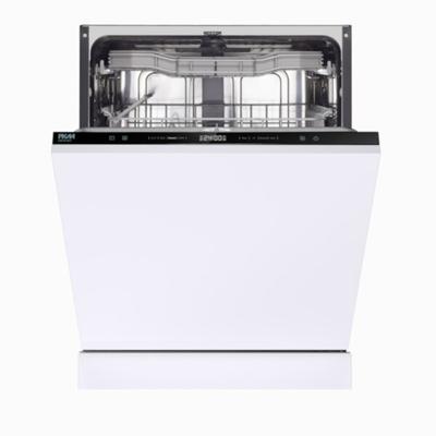 PKM Vollintegrierter Geschirrspüler GS16-8VI – 16 Maßgedecke, Sensor-Touch, 8 Programme, Besteckschublade