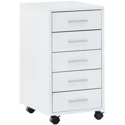 FineBuy, Rollcontainer, Rubi (33 x 38 x 63 cm)
