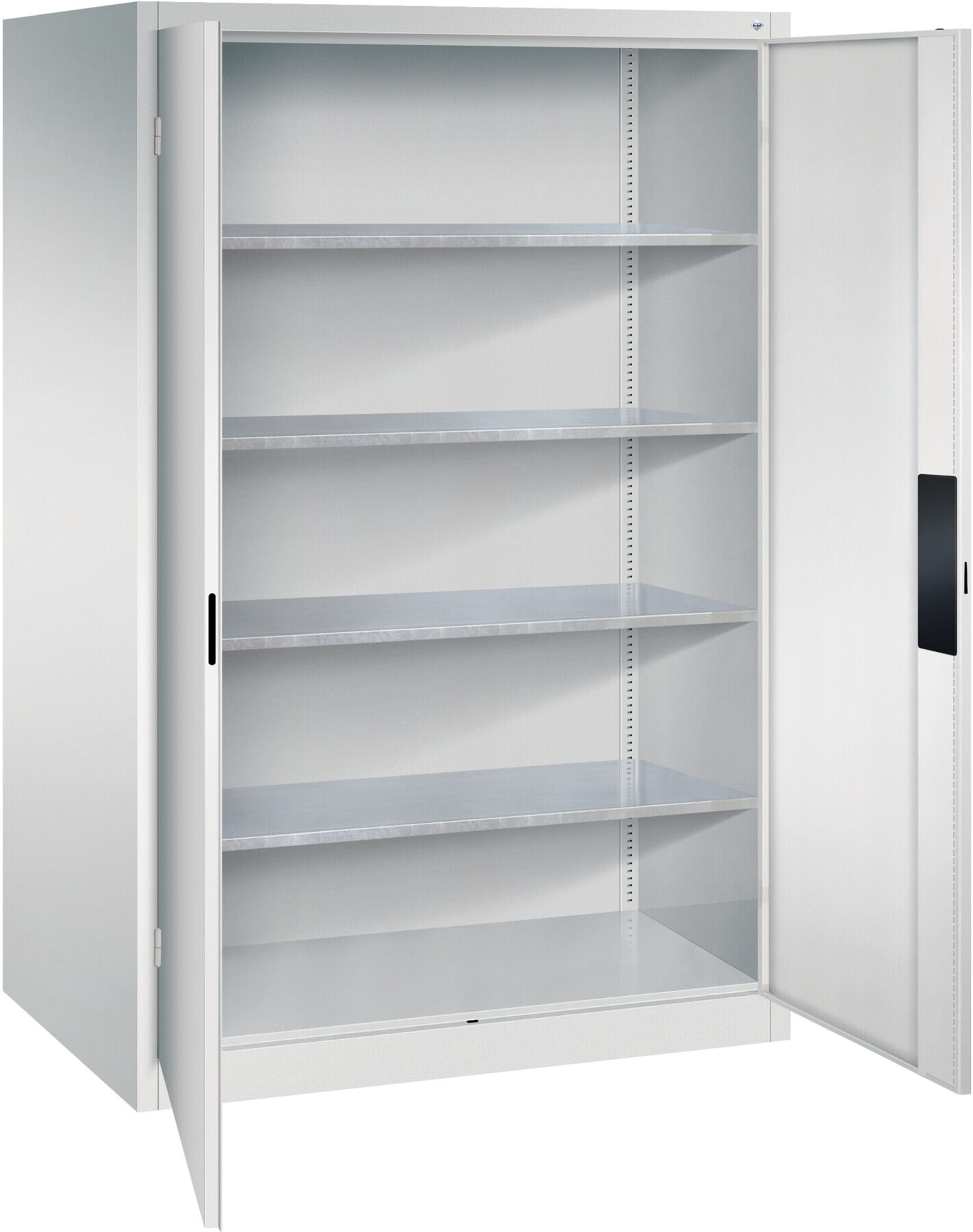 C+P Schwerlastschrank Acurado, 1950x1200x800mm, 7035/7035 ; C + P Möbelsysteme (8934-052 S10169)