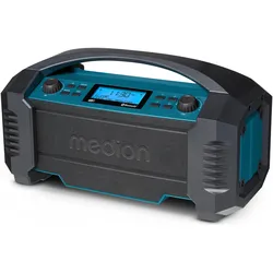 Medion Life E66050 (AM, DAB+, FM, MW, Bluetooth), Radio, Blau, Schwarz