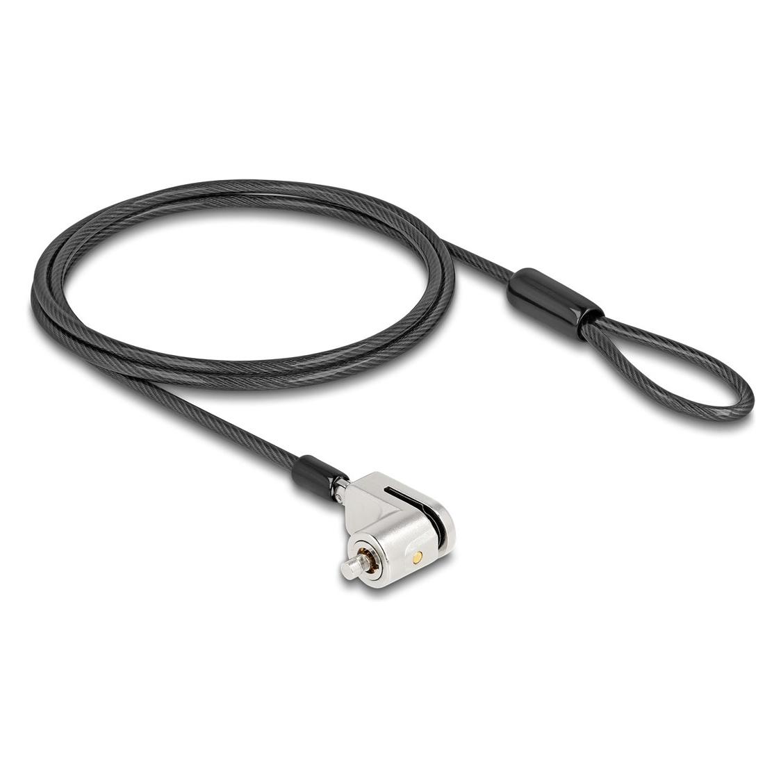 Navilock Delock Notebook Sicherungskabel für Microsoft Surface Serie Pro & Go mit Schlüssel (20891)