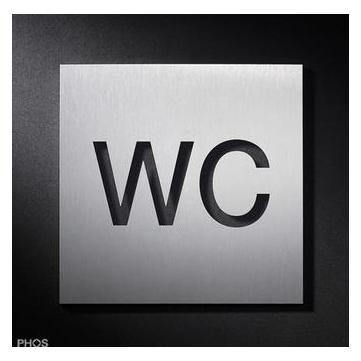 Phos Piktogrammschild "WC" (BS0101)