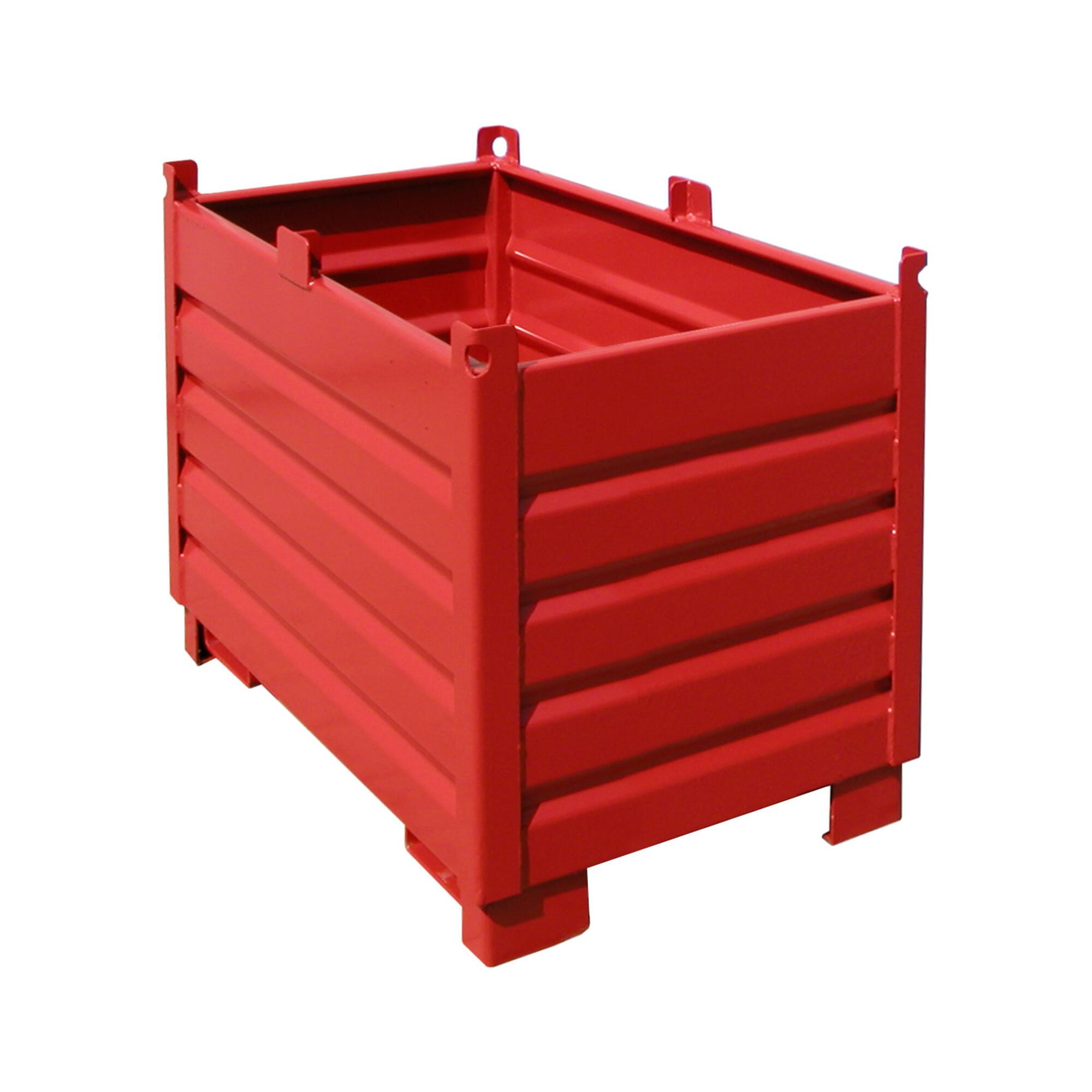 Bauer Südlohn Sammelbehälter-System SBS 500, lackiert, Feuerrot (4511-01-0000-3000)