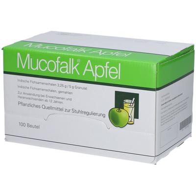 Mucofalk Apfel Gran.z.Herst.e.Susp.z.Einn.Beutel 100 St Granulat zur Herstellung einer Susp. zum Einnehmen