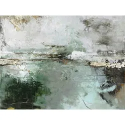 Keilrahmenbild HILLSIDE (BH 118x90 cm) - BH 118x90 cm