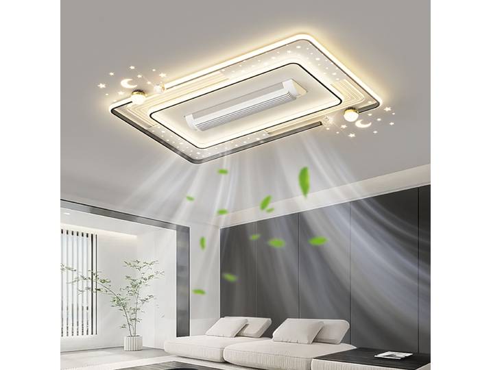 Vaneless ventilateur plafonnier salon télécommande sans lame LED ventilateur de plafond lumière pour chambre chambre plafonniers avec ventilateur